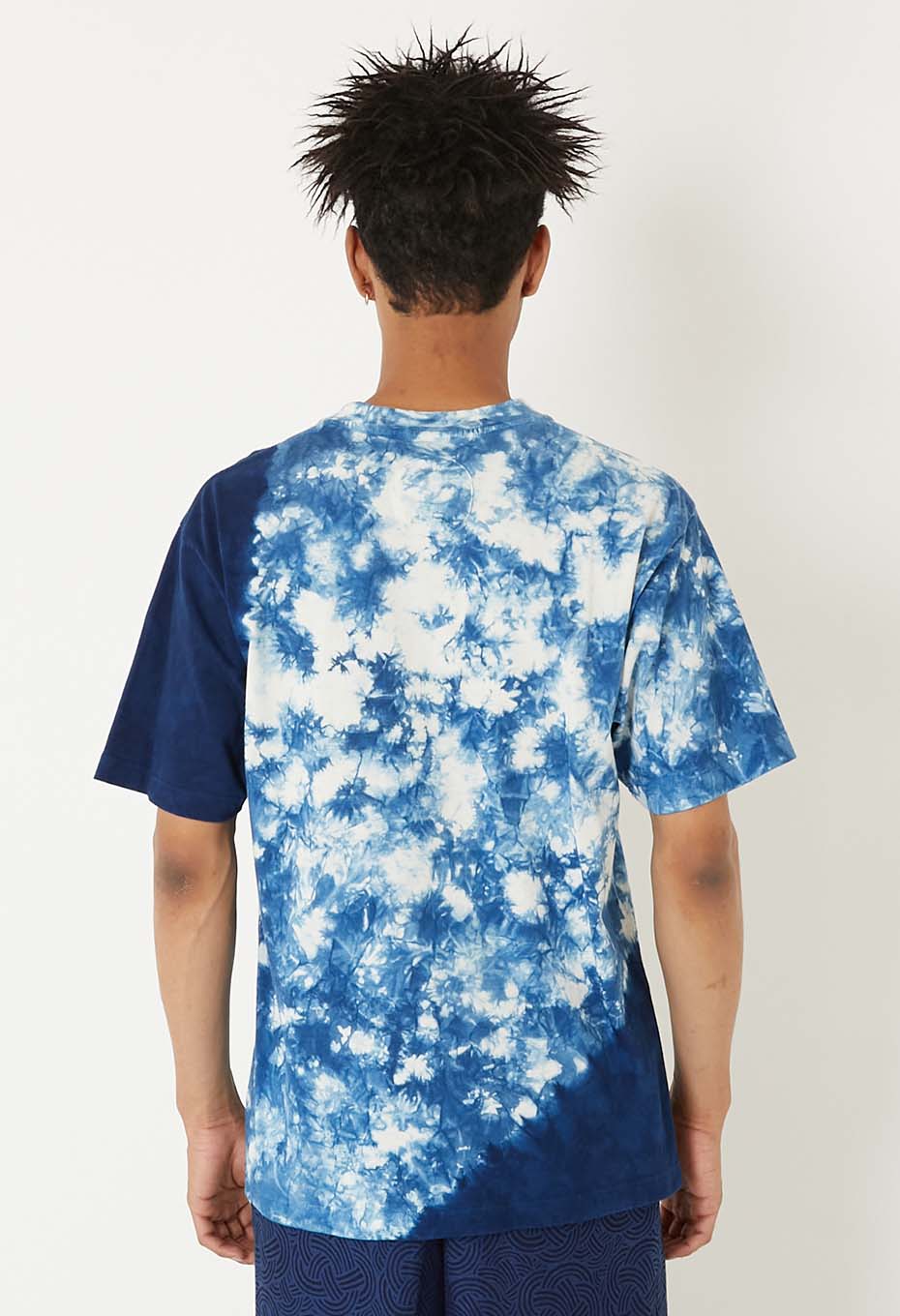 ホンアイ ムラクモシボリ ショートスリーブTシャツ - INDIGO