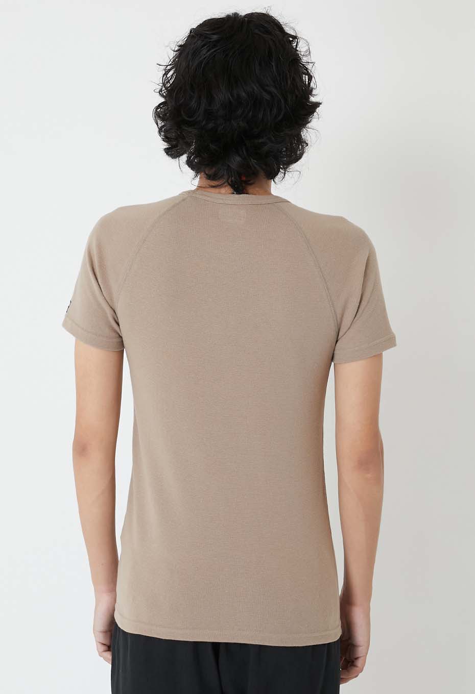 ストレッチフライス ショートスリーブ Tシャツ - SAND