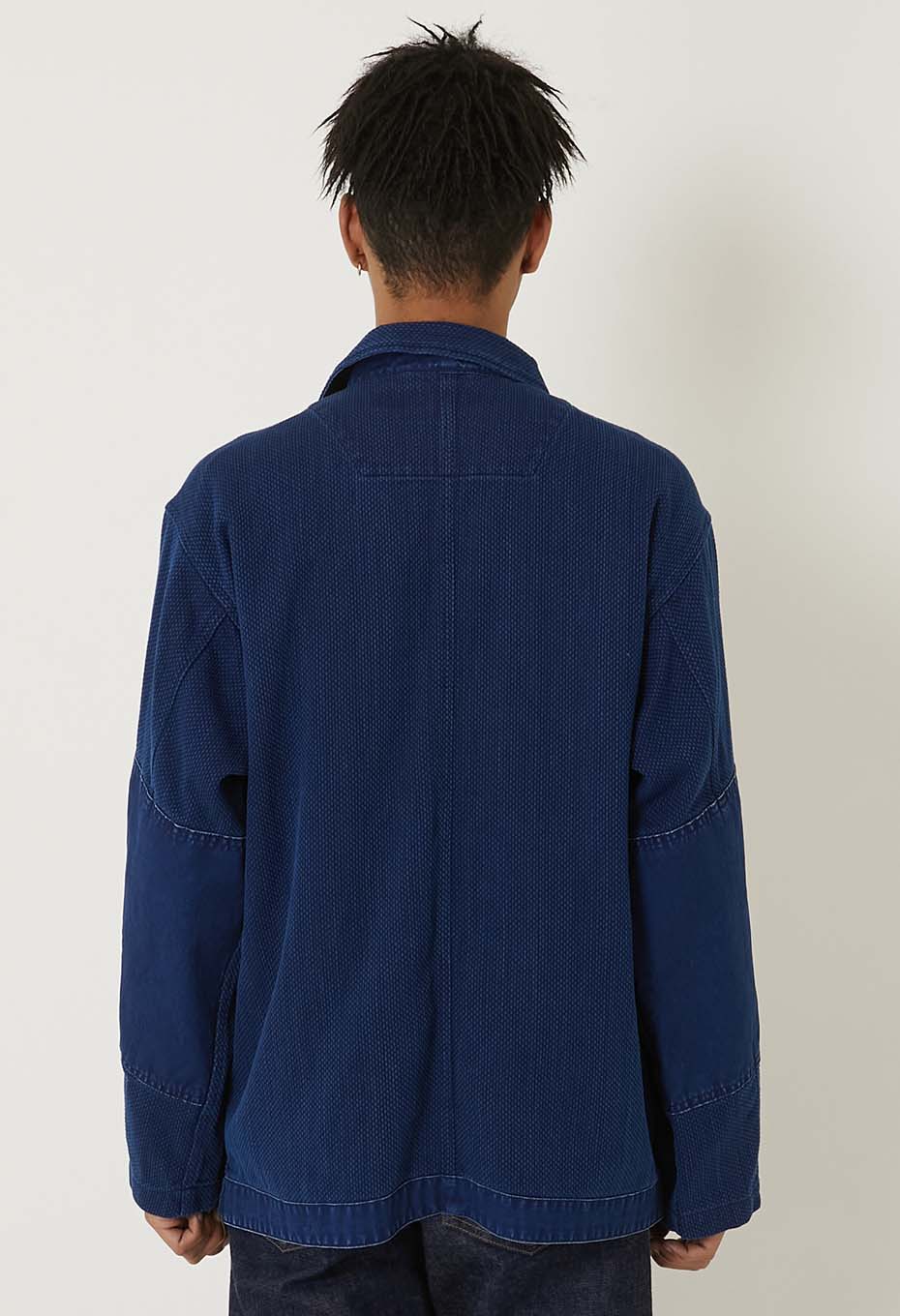 カセゾメサシコ ファティーグシャツ - INDIGO