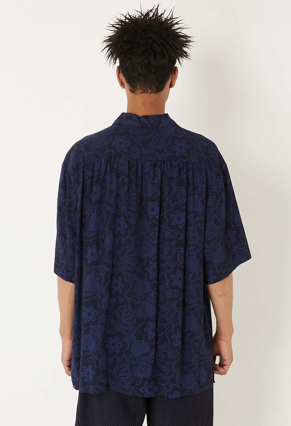 レーヨンエット テッセンカ バッセン ショートスリーブシャツ - DARK NAVY