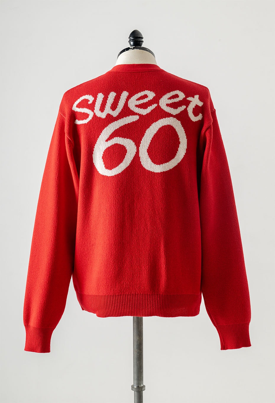 Sweet 60 /コットンニットカーディガン - RED