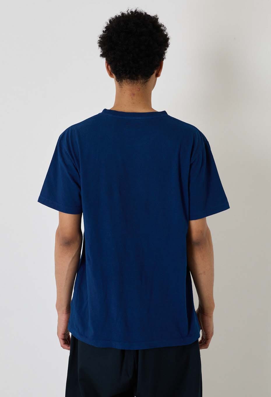 Fukuokura Indigo Bassen T-shirt - INDIGO