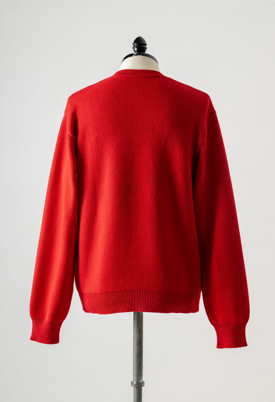 Sweet 60 /コットンクルーネックニット - RED