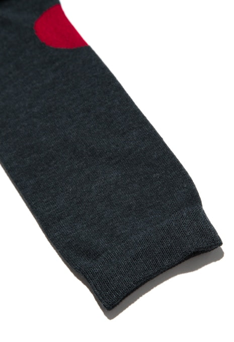 JAPAN FLAG バックスタイルソックス - CH GREY