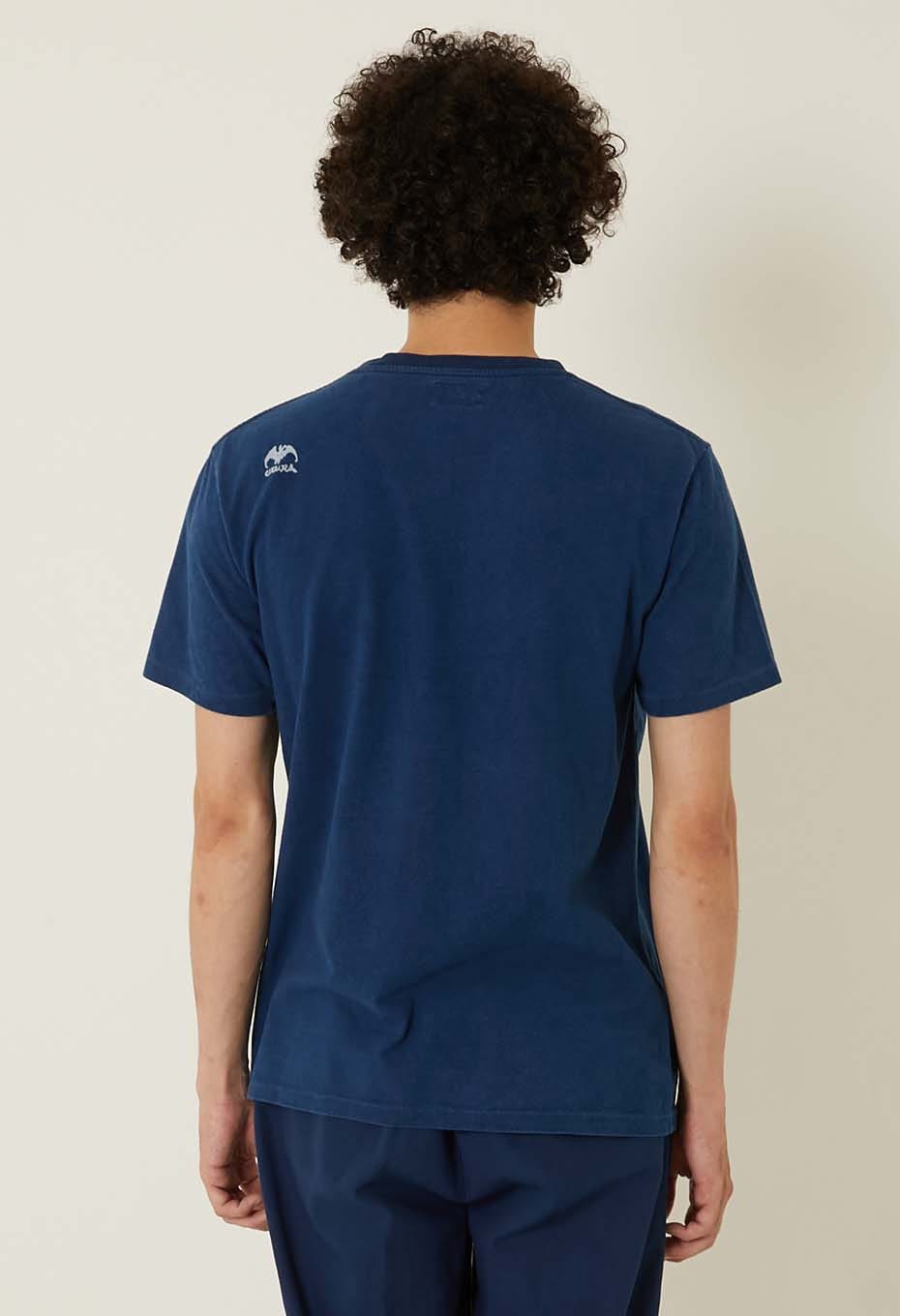 元気 バッセン インディゴ  Tシャツ - INDIGO