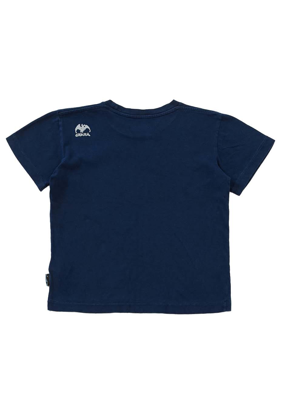 キッズ もやし バッセン インディゴ Ｔシャツ - INDIGO