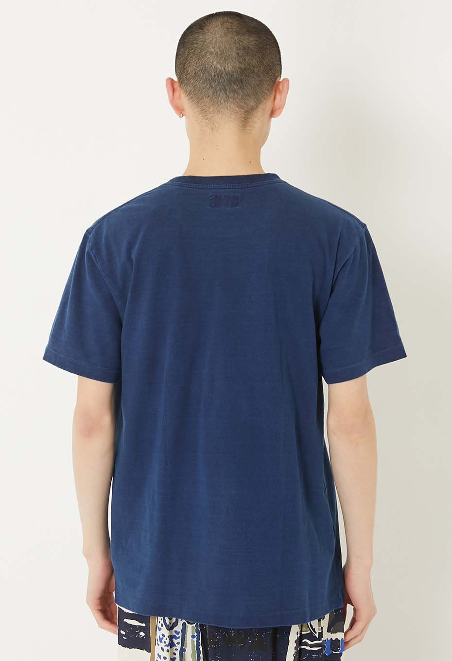 ヤマオバッセン インディゴ ショートスリーブTシャツ - INDIGO