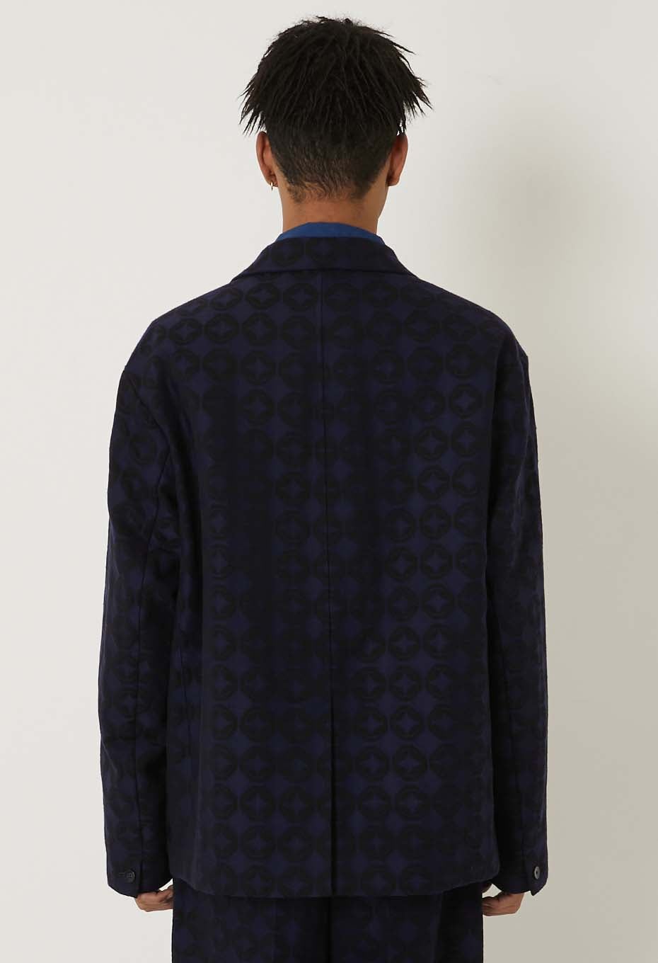 シッポウジャカード 1Ｂテーラージャケット - DARK NAVY