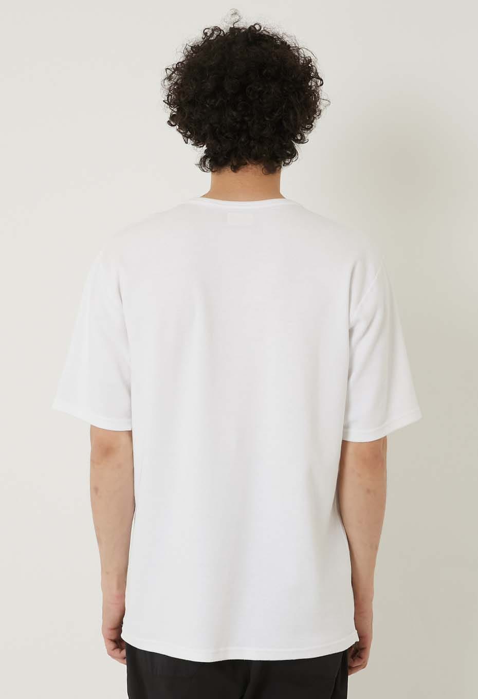 Stretch Fraise Comfortable short sleeve T-shirt - WHITE