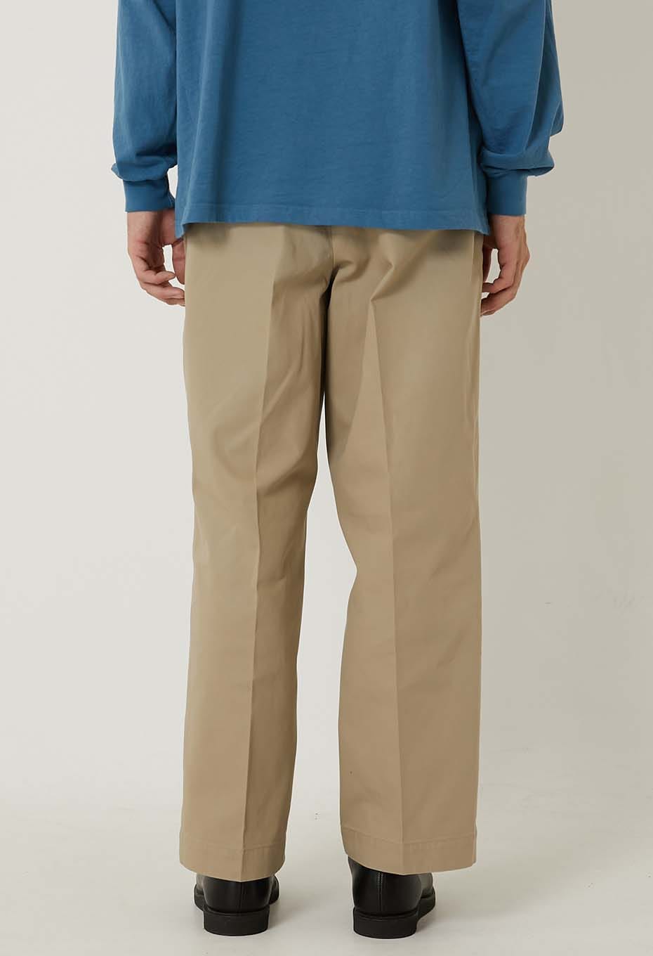 3PLY Chino Military Trousers - KHAKI