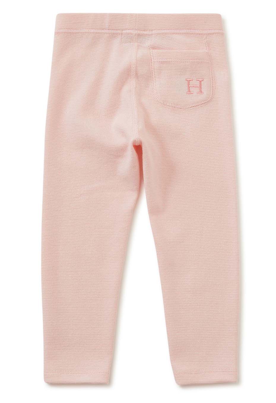 キッズ ストレッチフライス レギンス - BABY PINK
