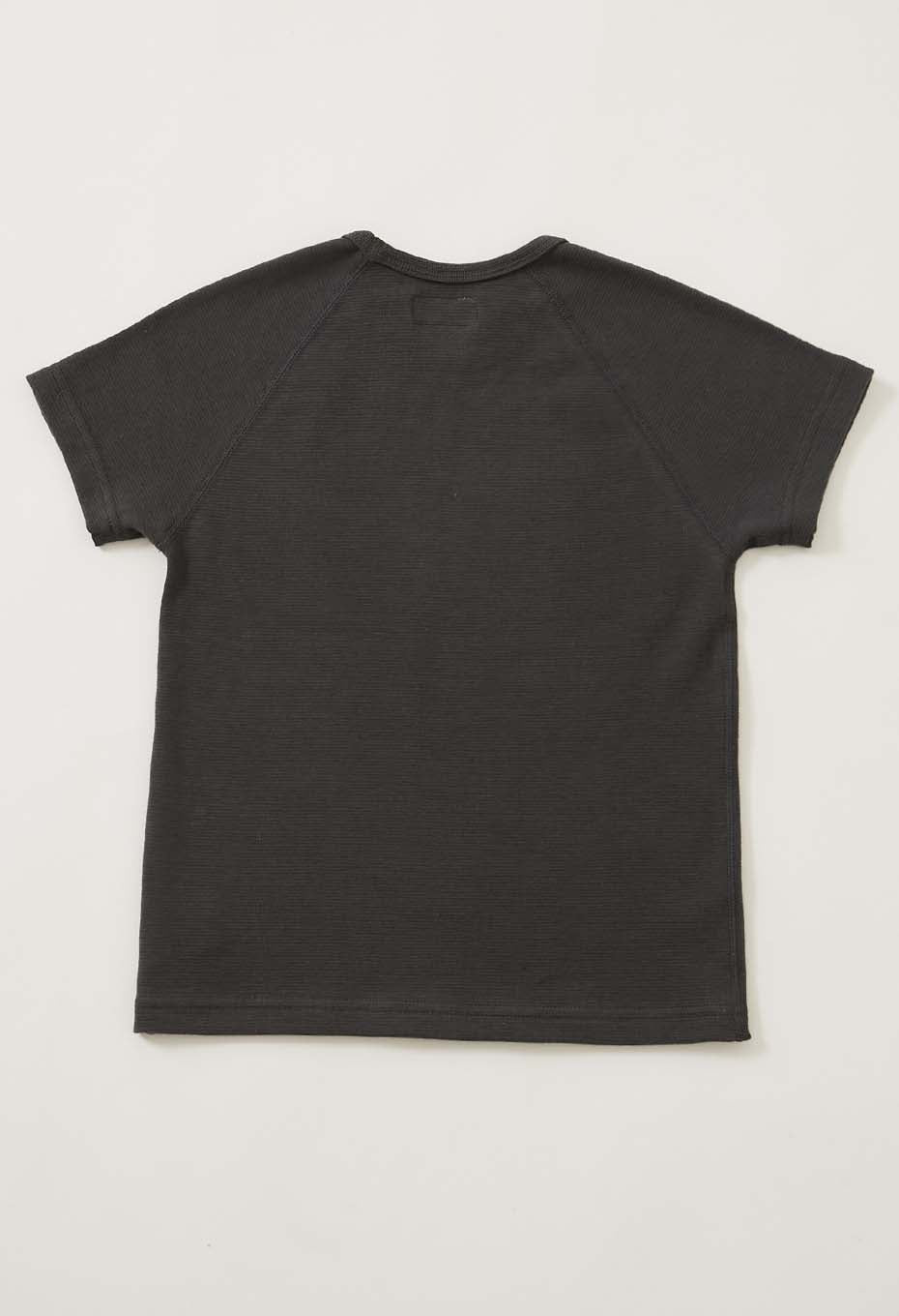 キッズ ストレッチフライス ショートスリーブ Tシャツ - CHARCOAL