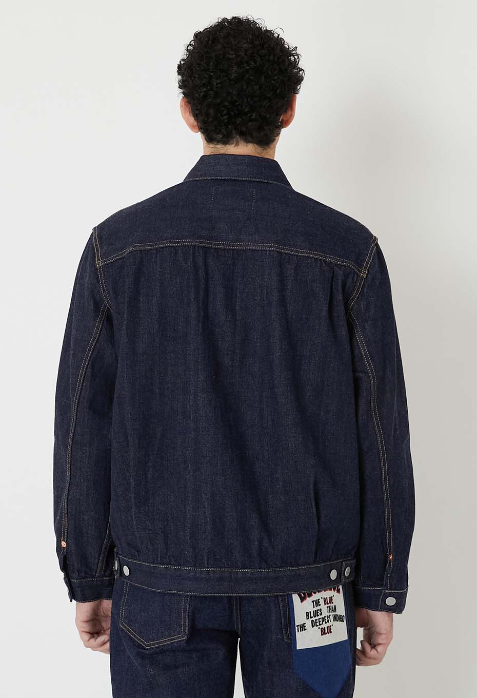 MODスーピマセルビッチデニム 2ndタイプ トラッカージャケット - INDIGO