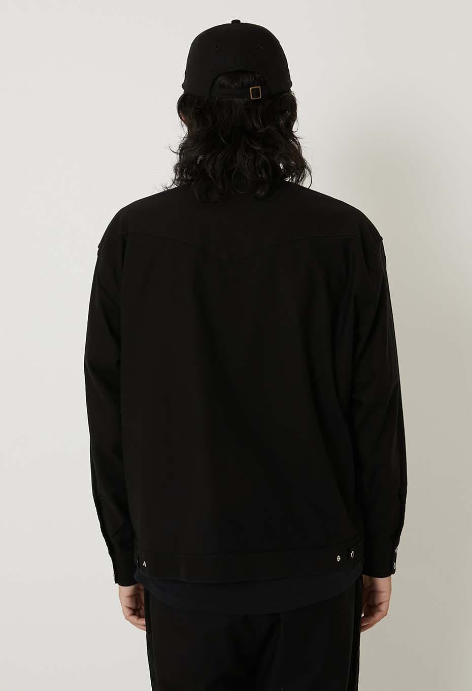 WILDSIDE × HOLLYWOOD RANCH MARKET Western Shitrs Jacket - BLACK