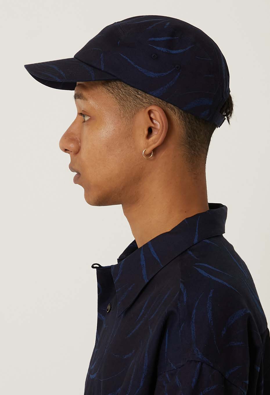Indigo mebuki jacquard jet cap - INDIGO