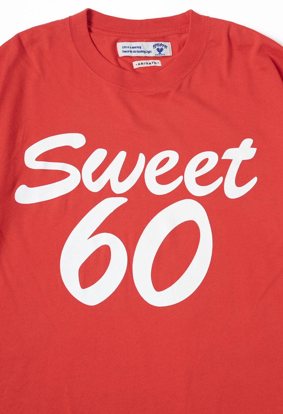 Sweet 60 /ロングスリーブTシャツ - RED