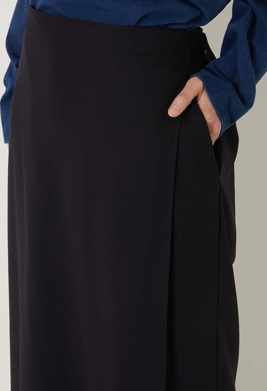 ストレッチドライツイル ワイドラップパンツ ウィメンズ - DARK NAVY