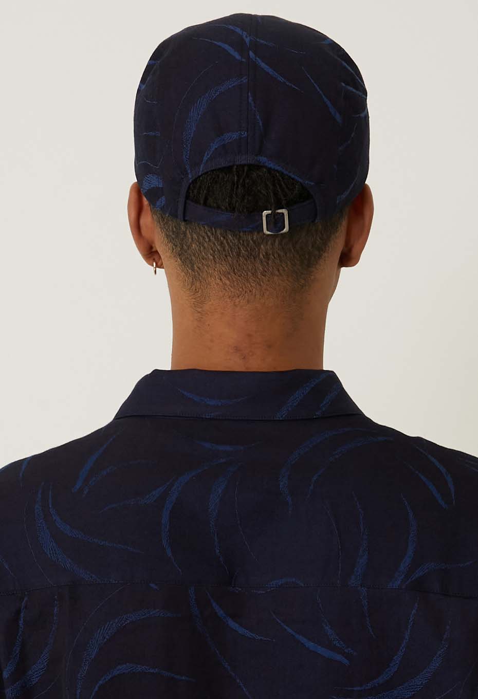 Indigo mebuki jacquard jet cap - INDIGO