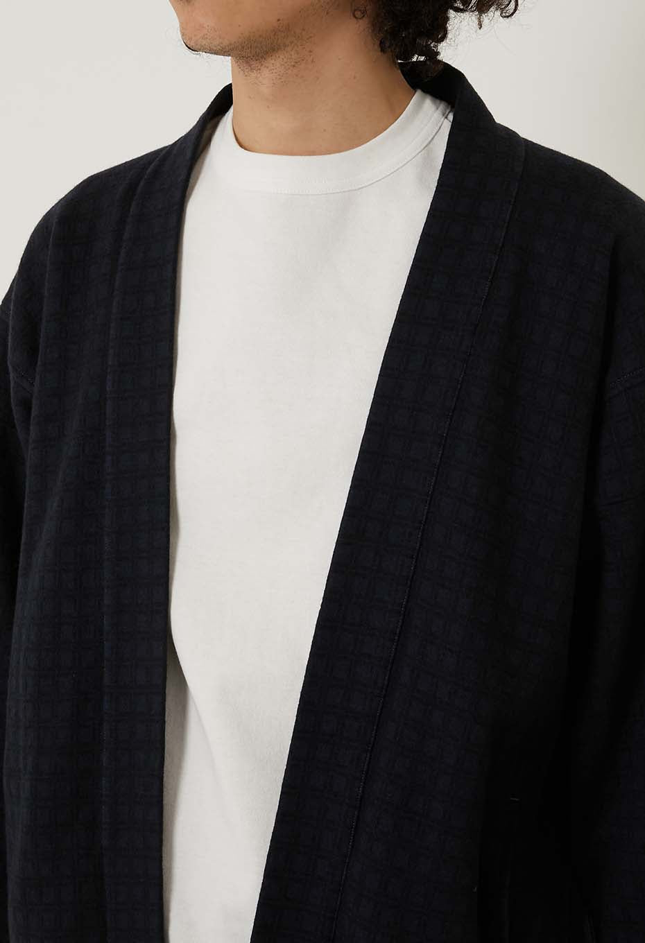 REWORK Compressed Wool Koushigara Haori Jacket - ONE