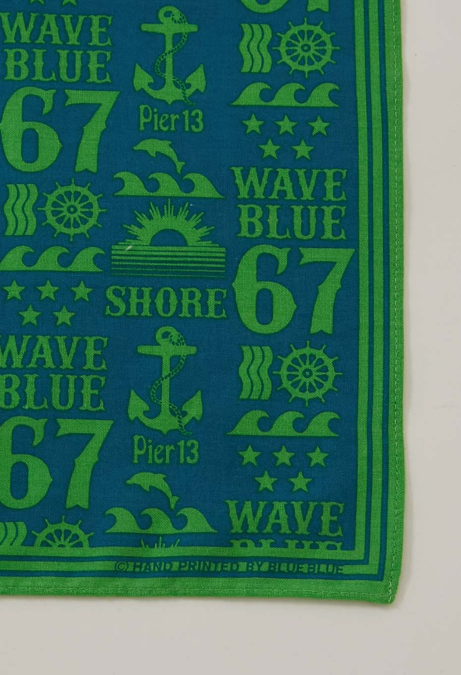 BLUE SHOREバンダナ - LT GREEN