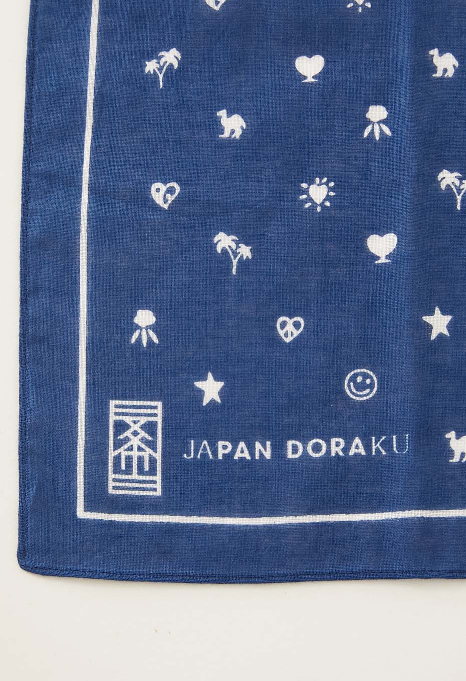 JAPAN DORAKU MOTHER NATUREバンダナ - NAVY