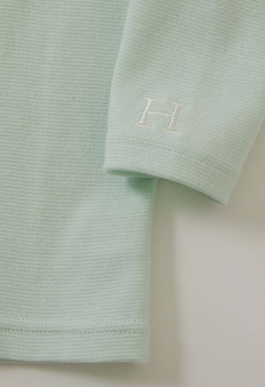 キッズ ストレッチフライス ロングスリーブ  Tシャツ - ICE MINT