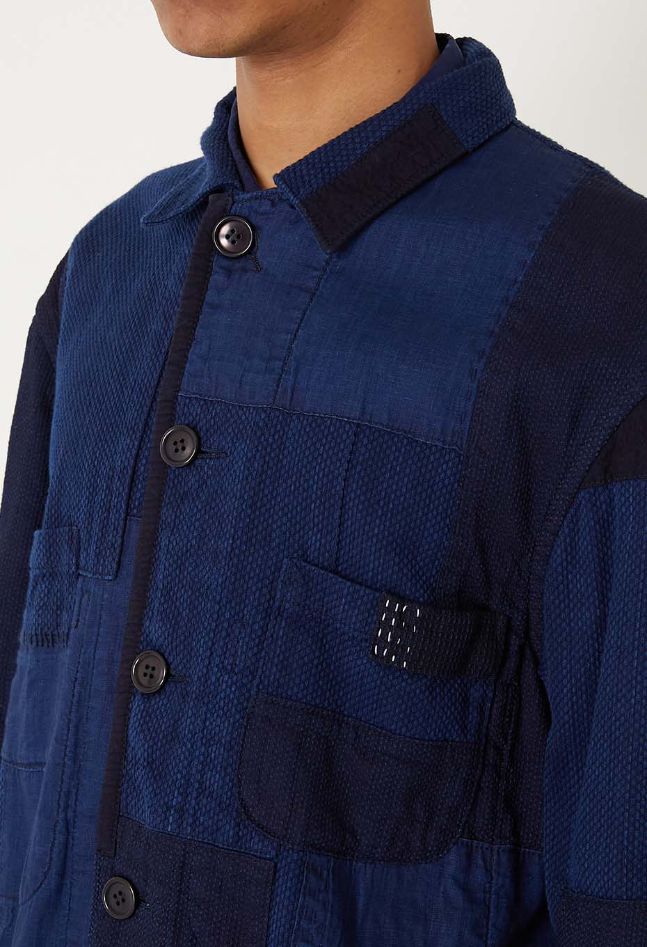 カセゾメサシコ ネンリンカバーオール - INDIGO