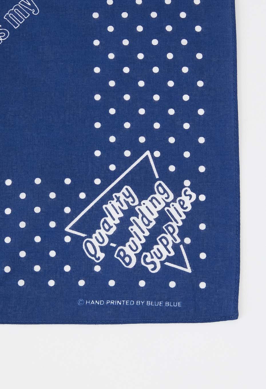 BB BUILDING SUPPLY バンダナ - NAVY