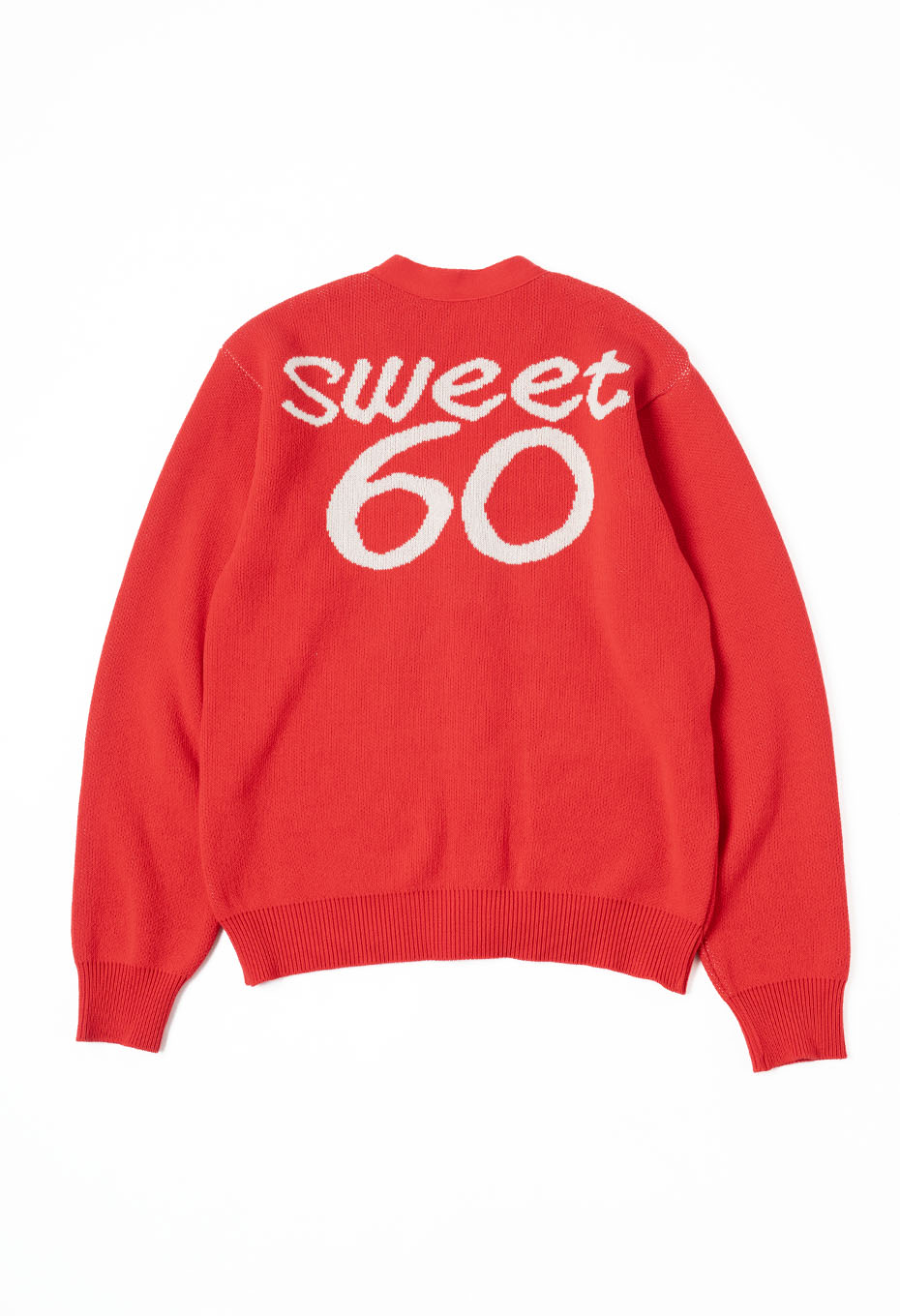Sweet 60 /コットンニットカーディガン - RED