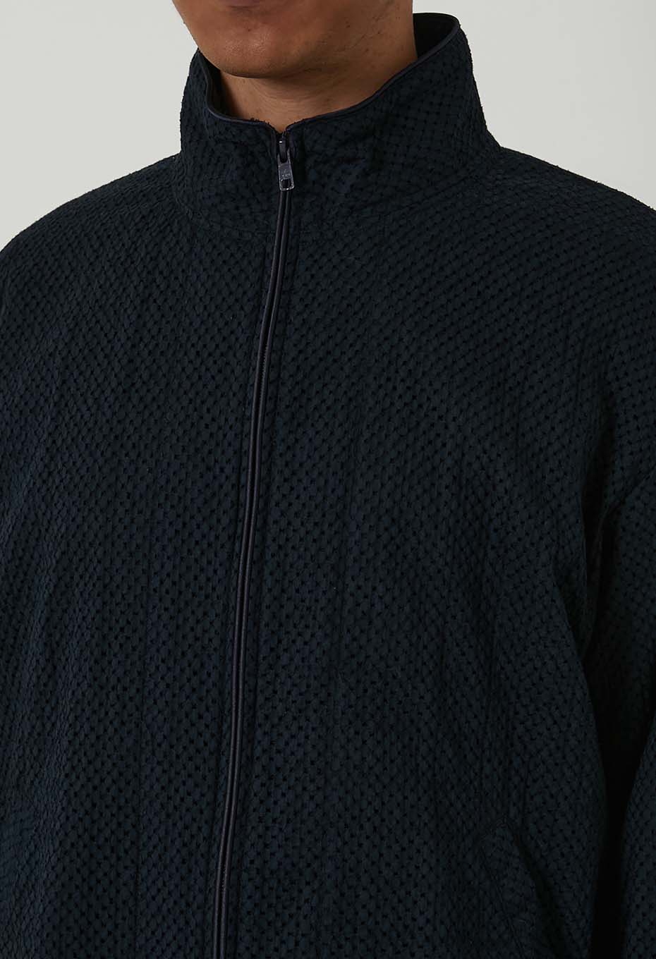 マイヤーレース ジップアップジャケット - DARK NAVY