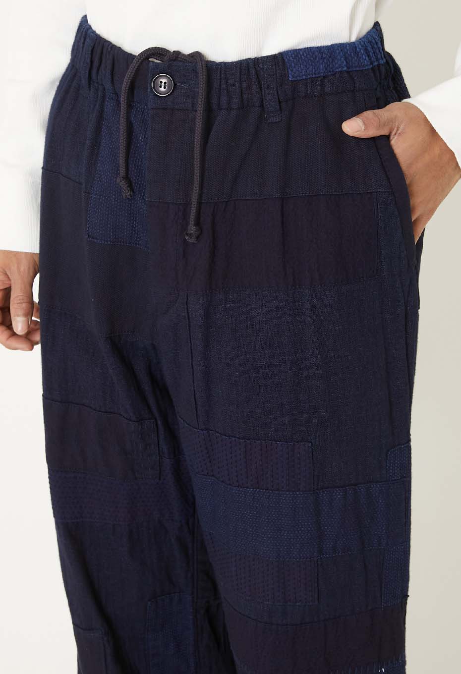 Indigo Nenrin Easy Pants - INDIGO