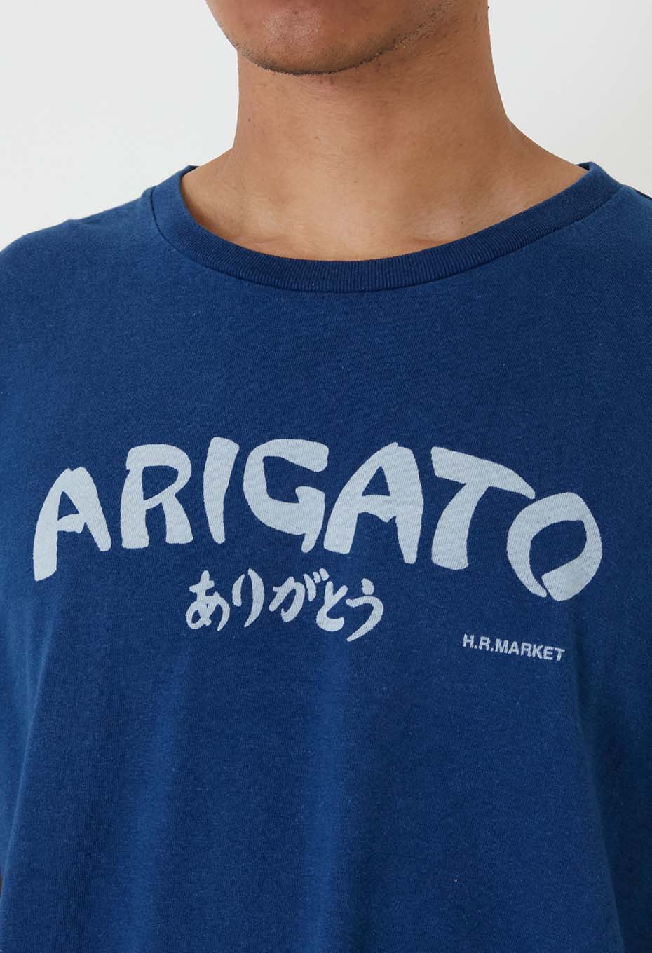 ARIGATO バッセン インディゴ Ｔシャツ - INDIGO