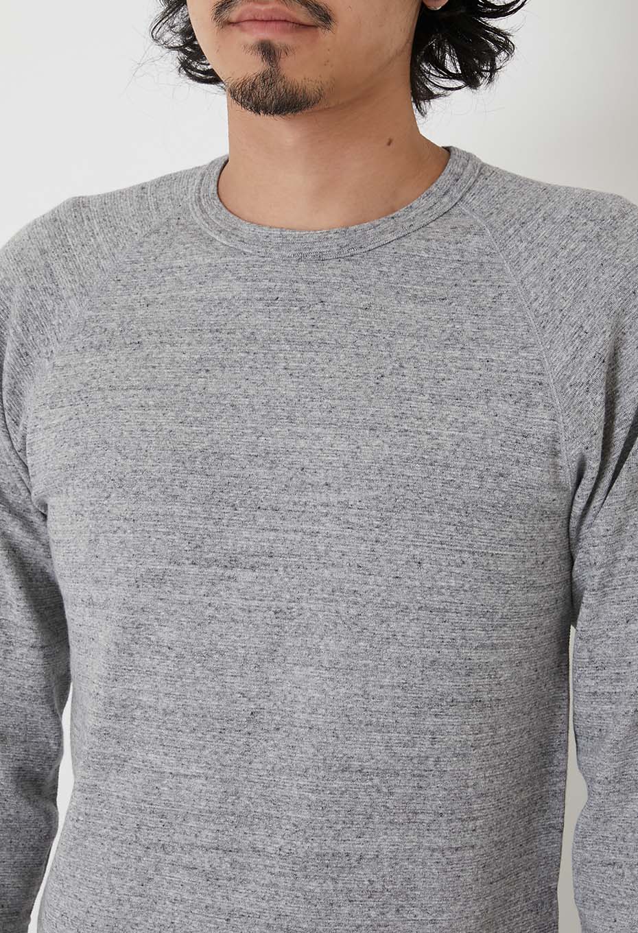 ストレッチフライス ハーフスリーブ Tシャツ - GREY