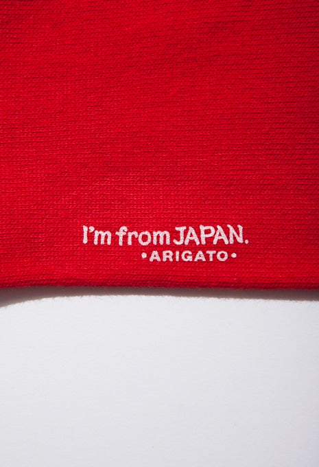 JAPAN FLAG ソックス - RED