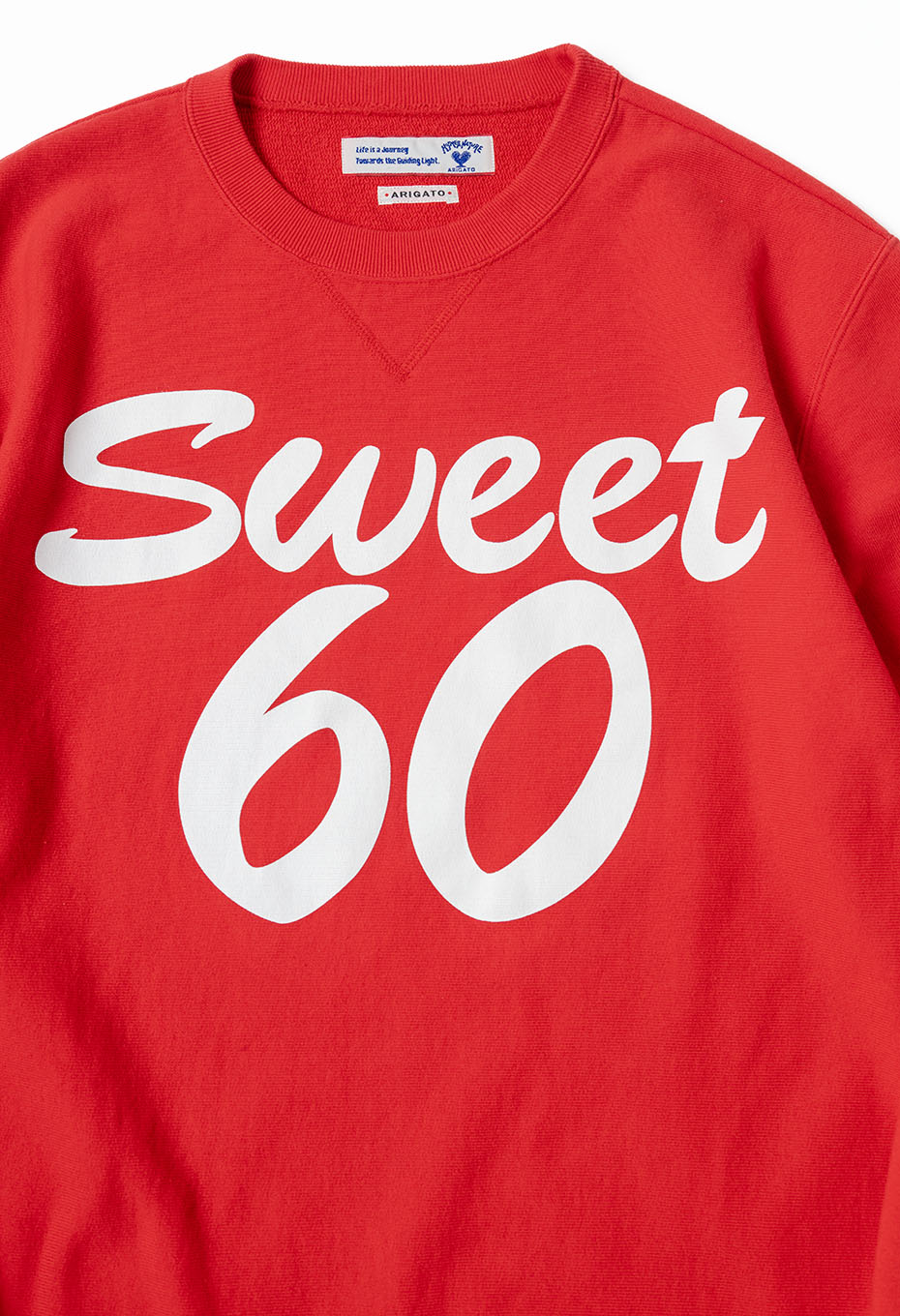 Sweet 60 /クルーネックスウェット - RED