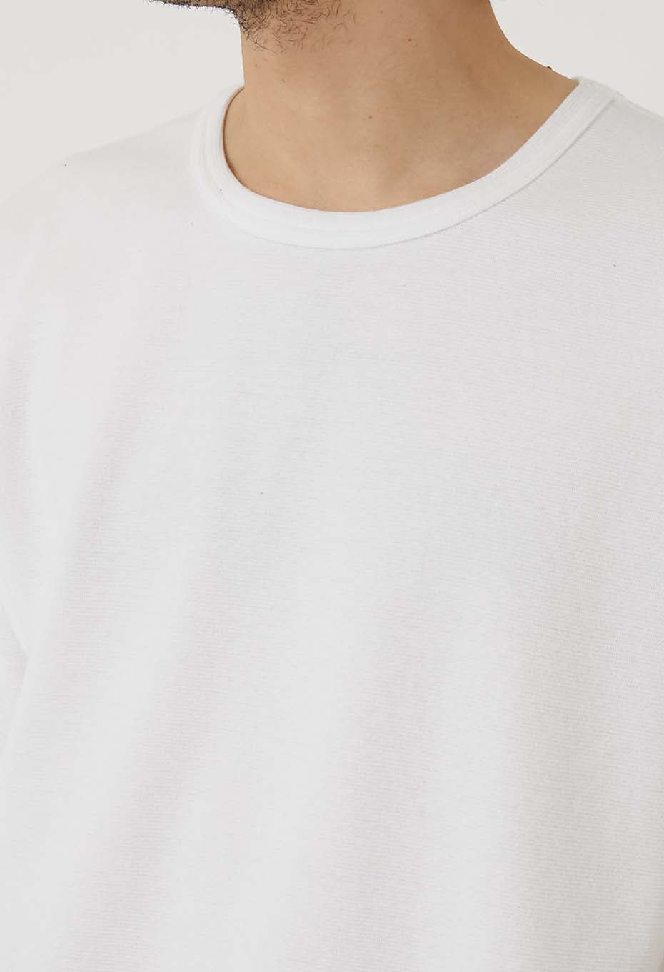 Stretch Fraise Comfortable short sleeve T-shirt - WHITE