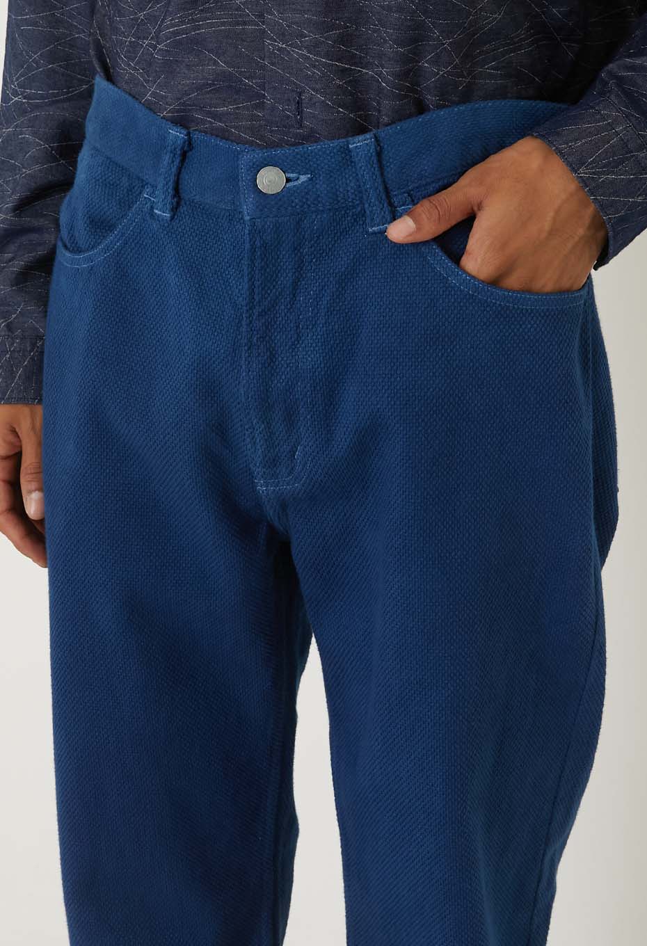 REWORK Indeigo Kotsubusashiko 5POC Pants - INDIGO