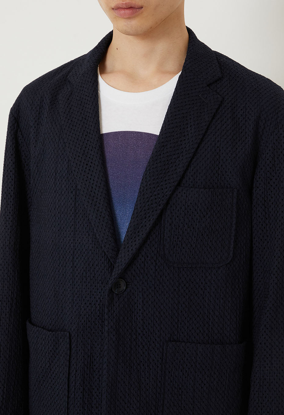 Meyer Lace 1B Tailor Jacket - DARK NAVY