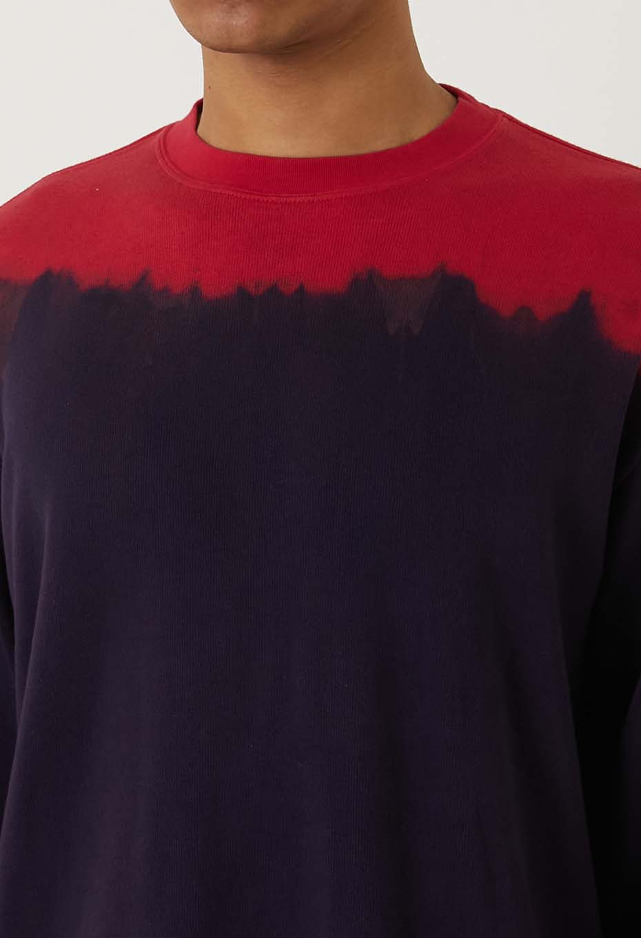 エイトロックスムース インディゴムラゾメ ロングスリーブTシャツ - RED