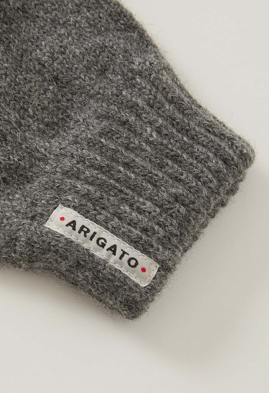 Recycled cashmere ubiquitous gloves - GREY