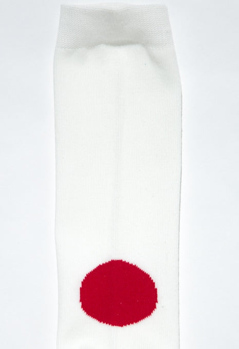 JAPAN FLAG バックスタイルソックス - NATURAL
