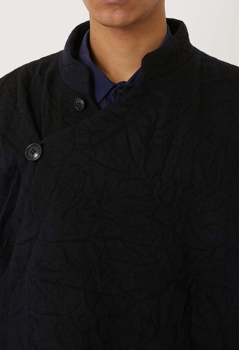 ムラゾメウール クルタコート - DARK NAVY