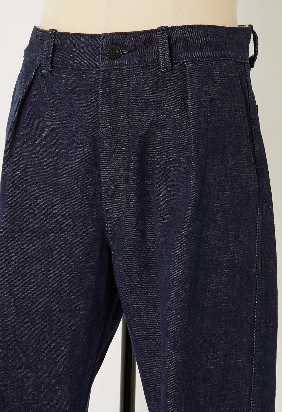JAPAN DORAKU テンネンホンアイ セルビッチデニムワークトラウザーズ - INDIGO