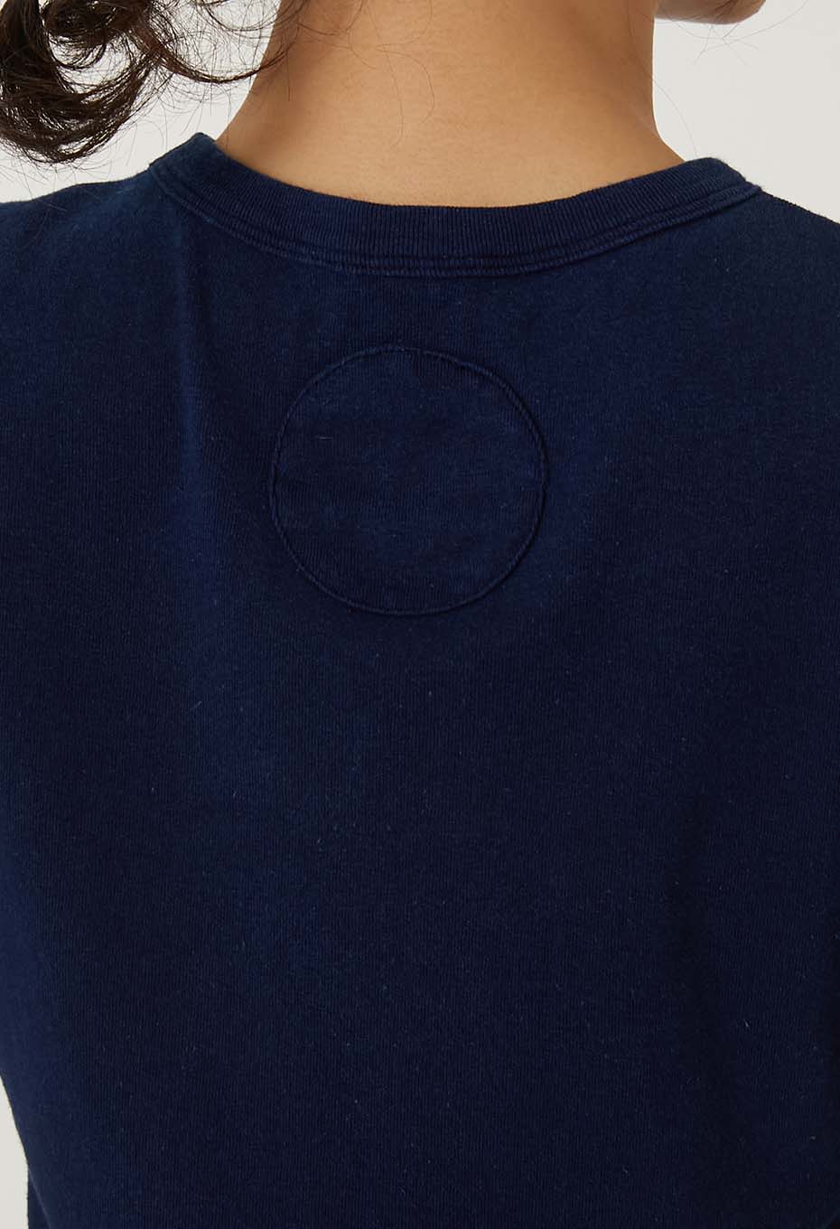 オーガニックコットン ソフトフライス テゾメ Tシャツ ウィメンズ - INDIGO
