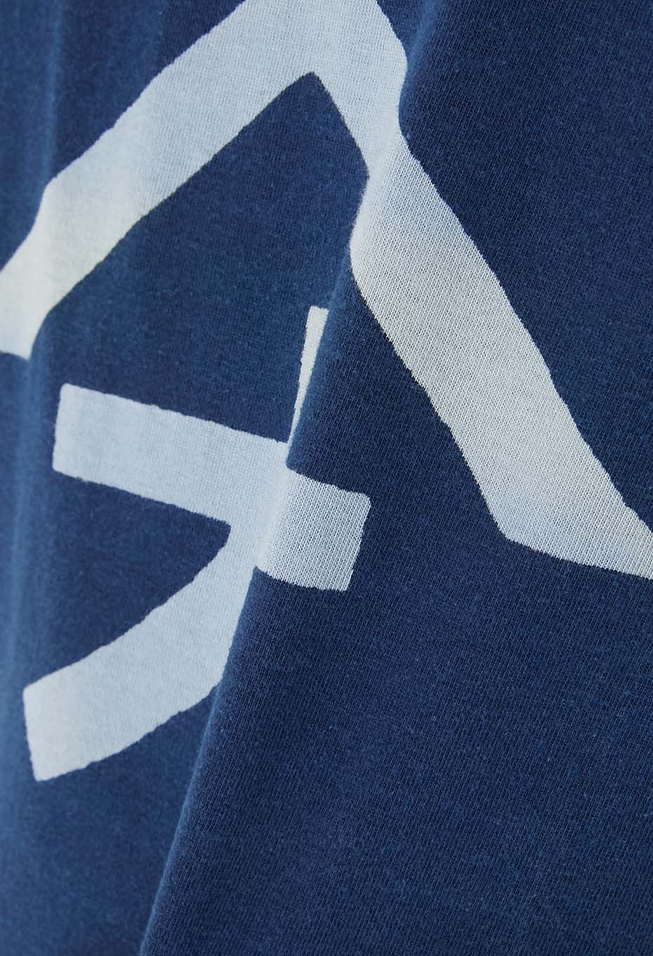 ヤマオバッセン インディゴ ショートスリーブTシャツ - INDIGO