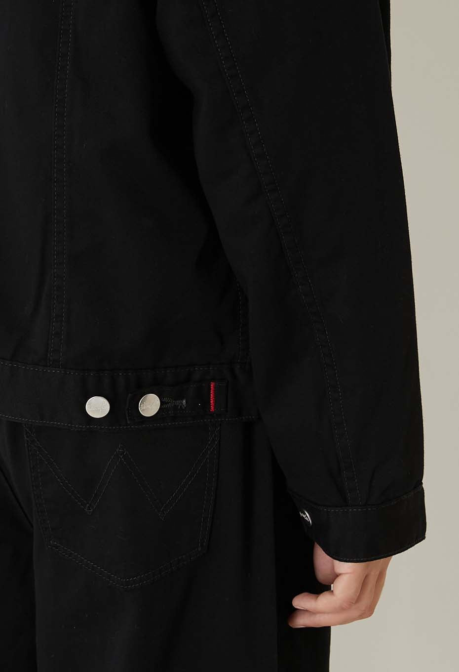 WILDSIDE × Wrangler × HOLLYWOOD RANCH MARKET /24MJZ ジャケット - BLACK