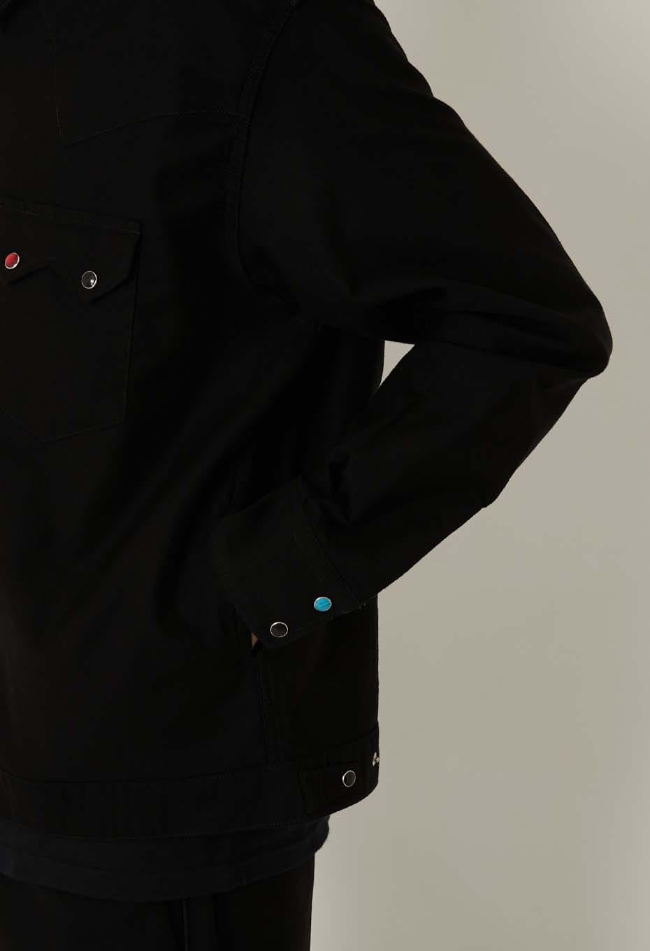 WILDSIDE × HOLLYWOOD RANCH MARKET Western Shitrs Jacket - BLACK