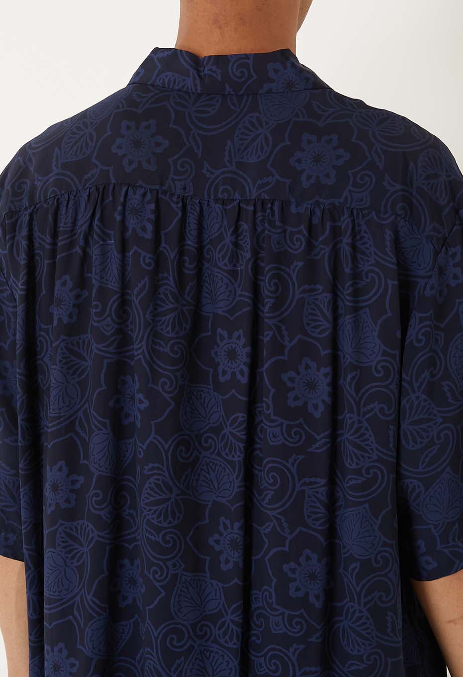 レーヨンエット テッセンカ バッセン ショートスリーブシャツ - DARK NAVY
