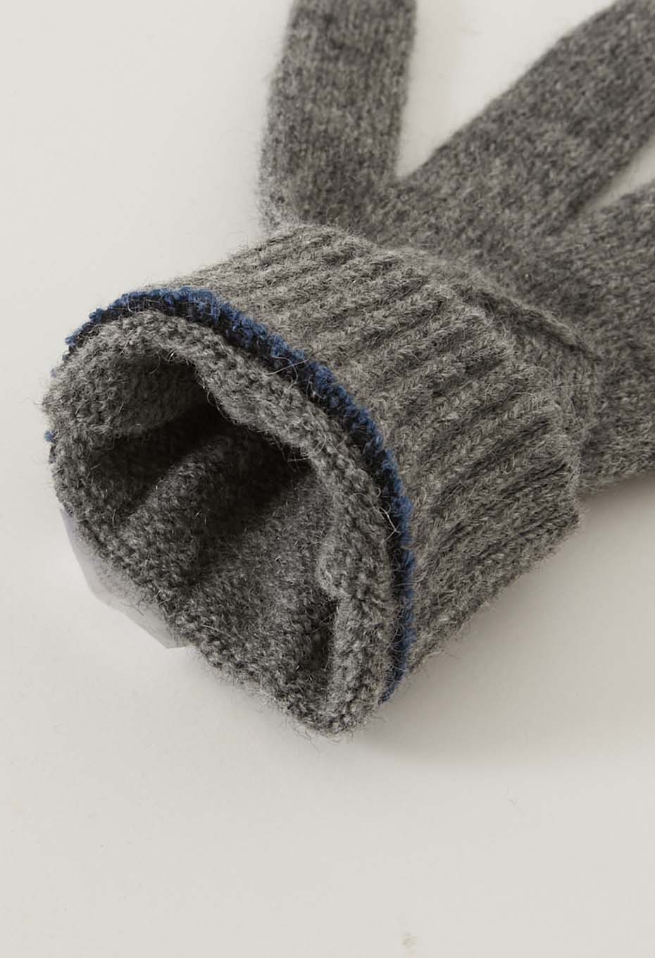 Recycled cashmere ubiquitous gloves - GREY
