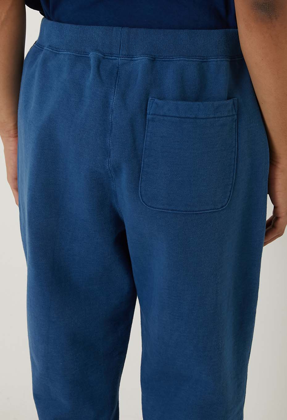 オーガニックウラケ テゾメ スウェットパンツ ユニセックス - BLUE